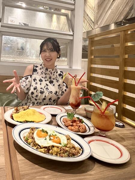 「Eggs'n Things」で友達と<br>ご褒美ハワイアンディナー♡