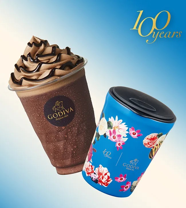 ゴディバ100周年タンブラー ＆エクアドル カカオ71％ ダークチョコレート ショコリキサー