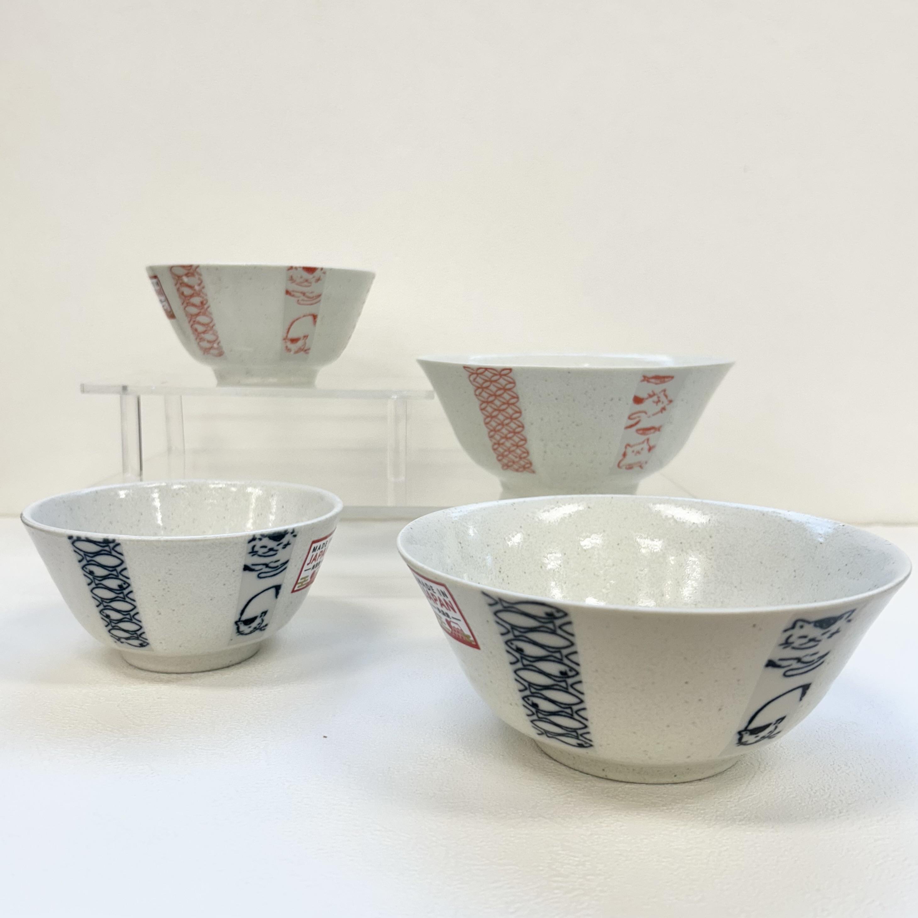 父の日のプレゼントにもぴったり！和柄ネコの食器が入荷しました！