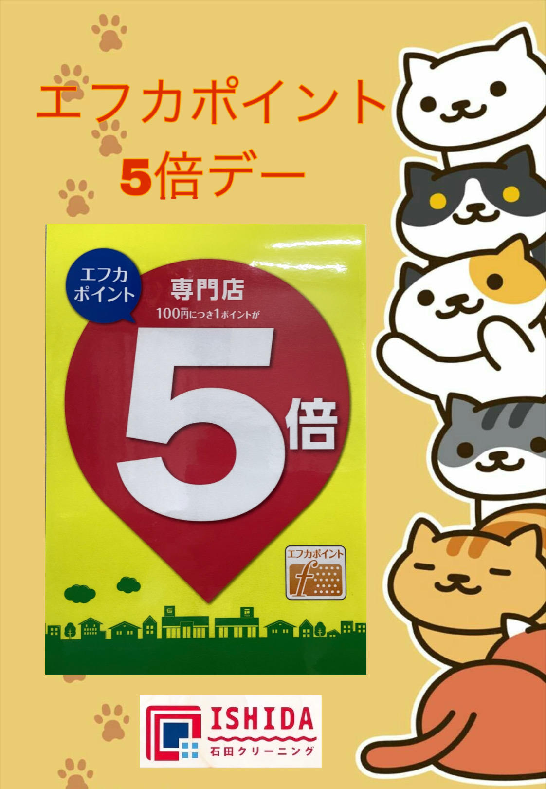 エフカポイント5倍