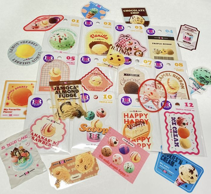 「サーティーワンアイスクリーム」ステッカー