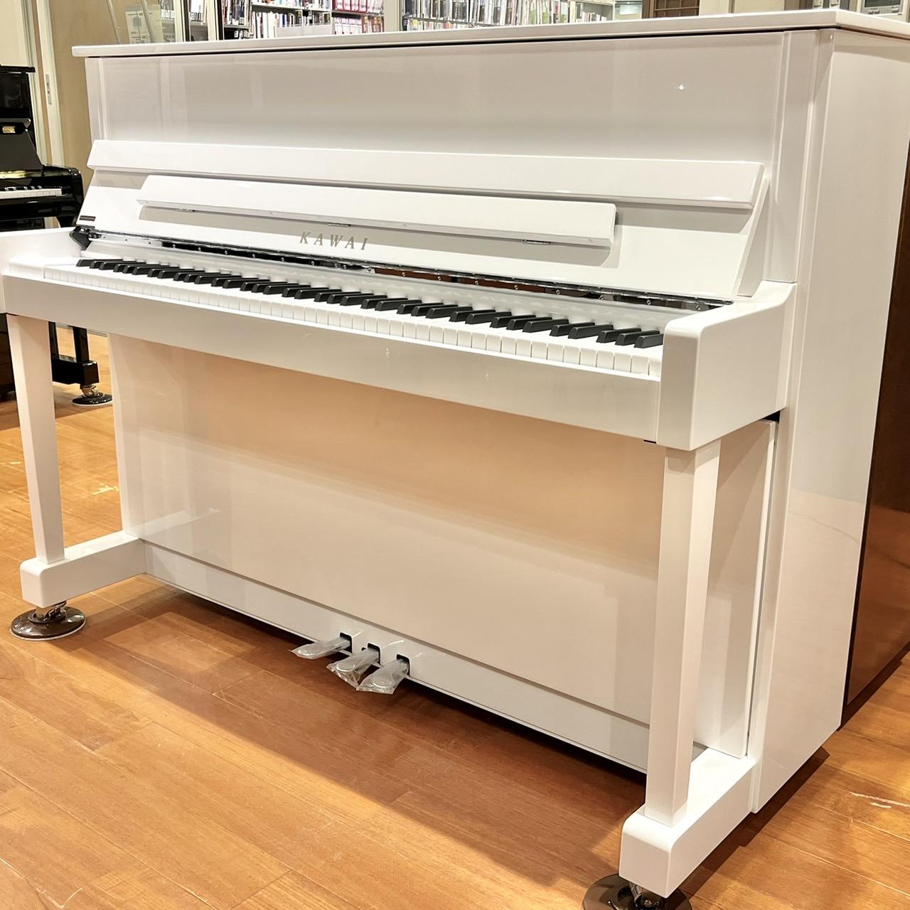 ♬白いピアノの展示はじめました♬